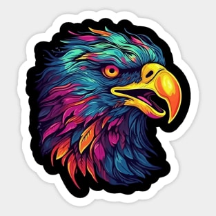 Eagle Smiling Sticker